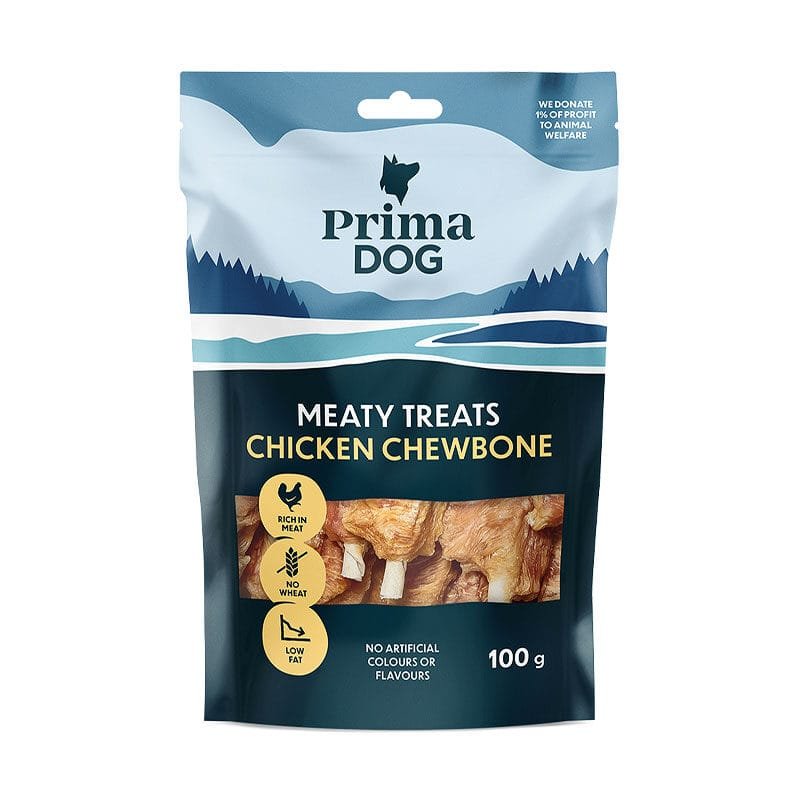 PrimaDog Vistas košļājamie našķi suņiem 100 g