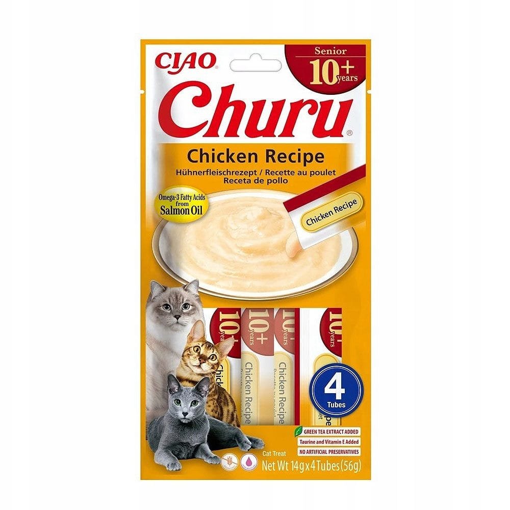 Churu Chicken Senior skanėstai katėms 56 g