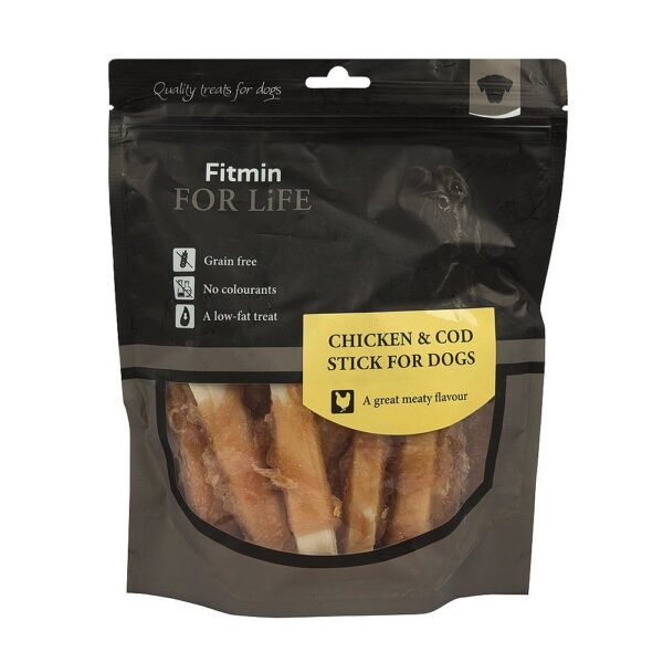 Fitmin for Life Chicken & Cod Stick skanėstai šunims 400 g