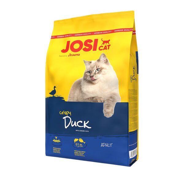 Josera JosiCat Crispy Duck sausas maistas katėms