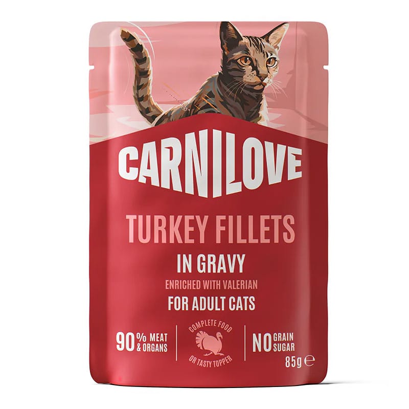 Carnilove Turkey Valerian konservai katėms padaže