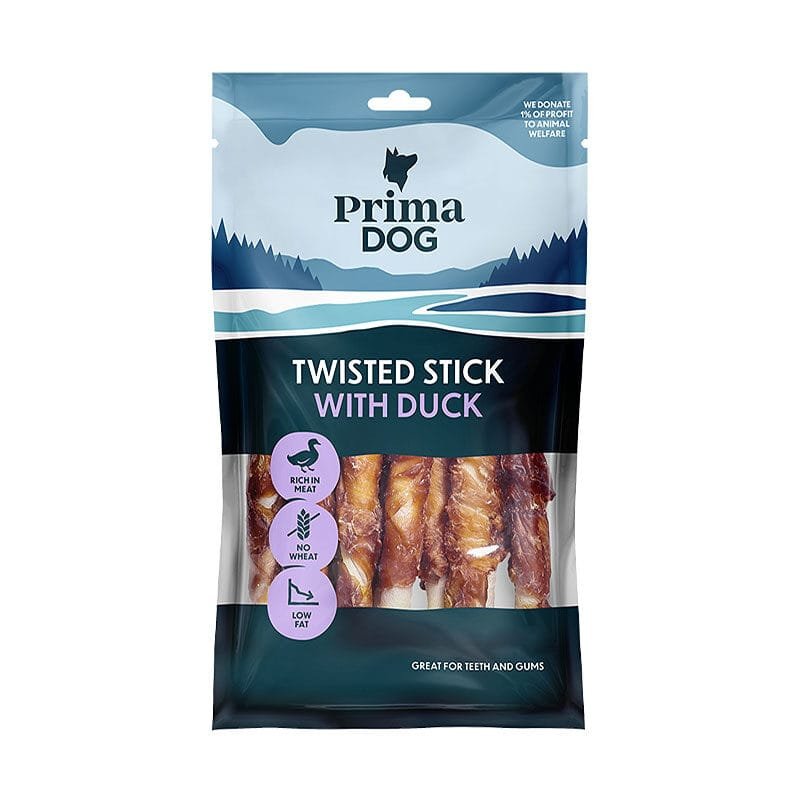 PrimaDog Twisted Stick ar pīles kauliņiem suņiem