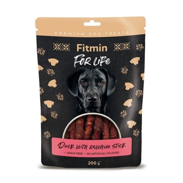 Fitmin for Life Rawhide Stick with Duck skanėstai šunims 200 g