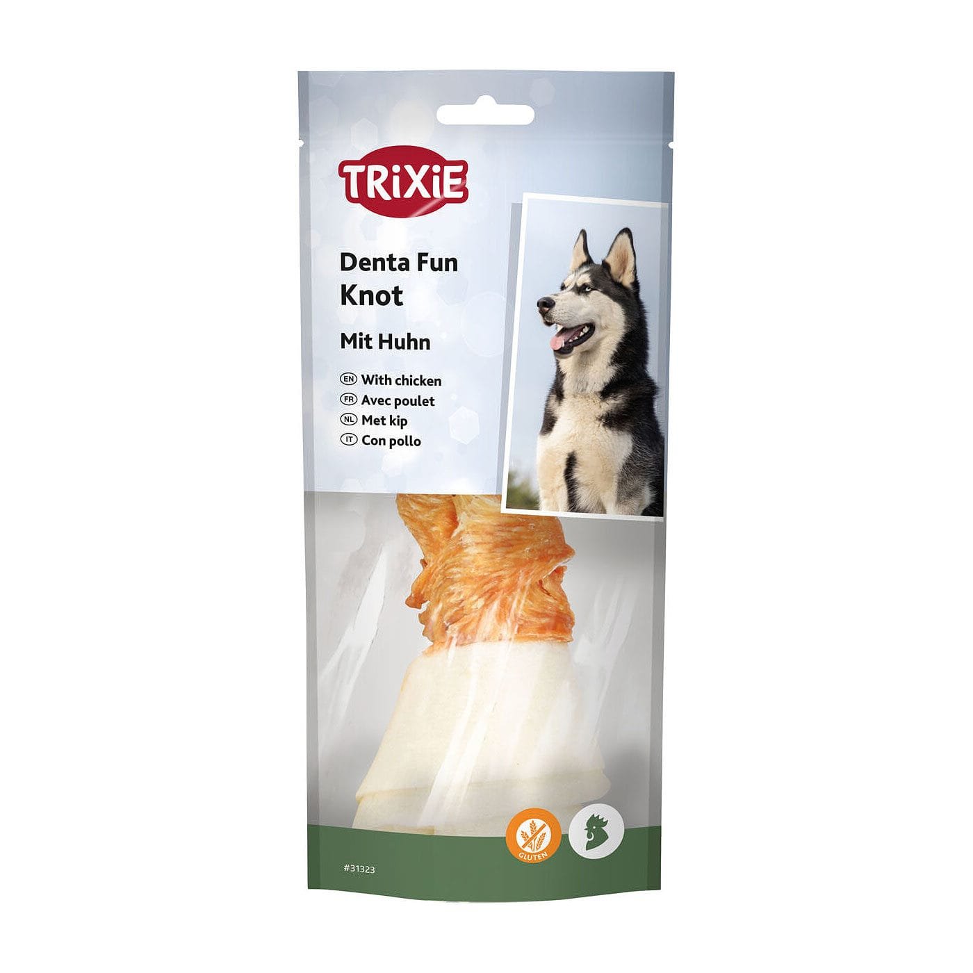 Trixie mazgų kaulas su vištiena šunims, 15 cm