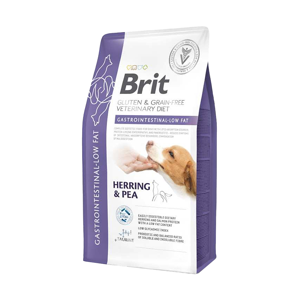 Brit Veterinary Diets Gastrointestinal Low Fat kuivtoit koertele