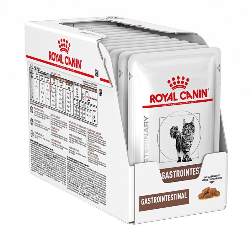 Royal Canin Gastrointestinal Cat konservai padaže