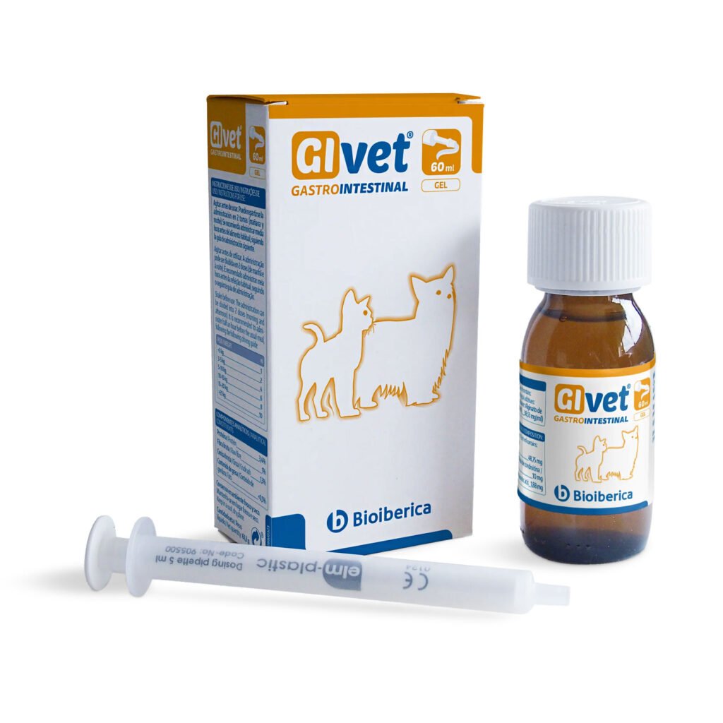 Bioiberica Givet Gastrointestinal gelis šunims ir katėms, virškinamojo trakto atstatymui 60 ml