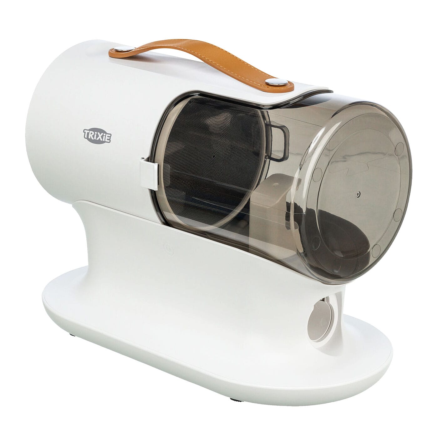 Trixie galingas kailio siurblys su kirpimo mašinėle ir šukų rinkiniu, 2 L, 600 W, baltas