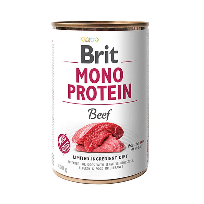 Brit Care Mono Protein Beef konservai šunims