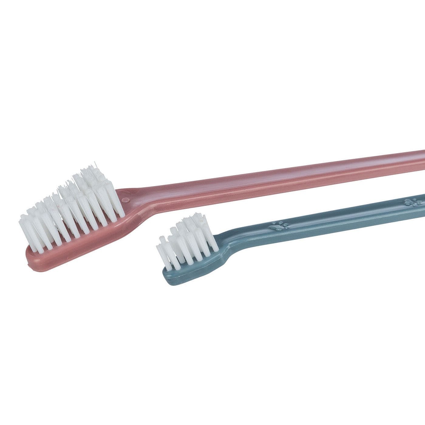 Trixie dvipusių dantų šepetėlių rinkinys, skirtas šunims ir katėms, mėlynos ir raudonos spalvos