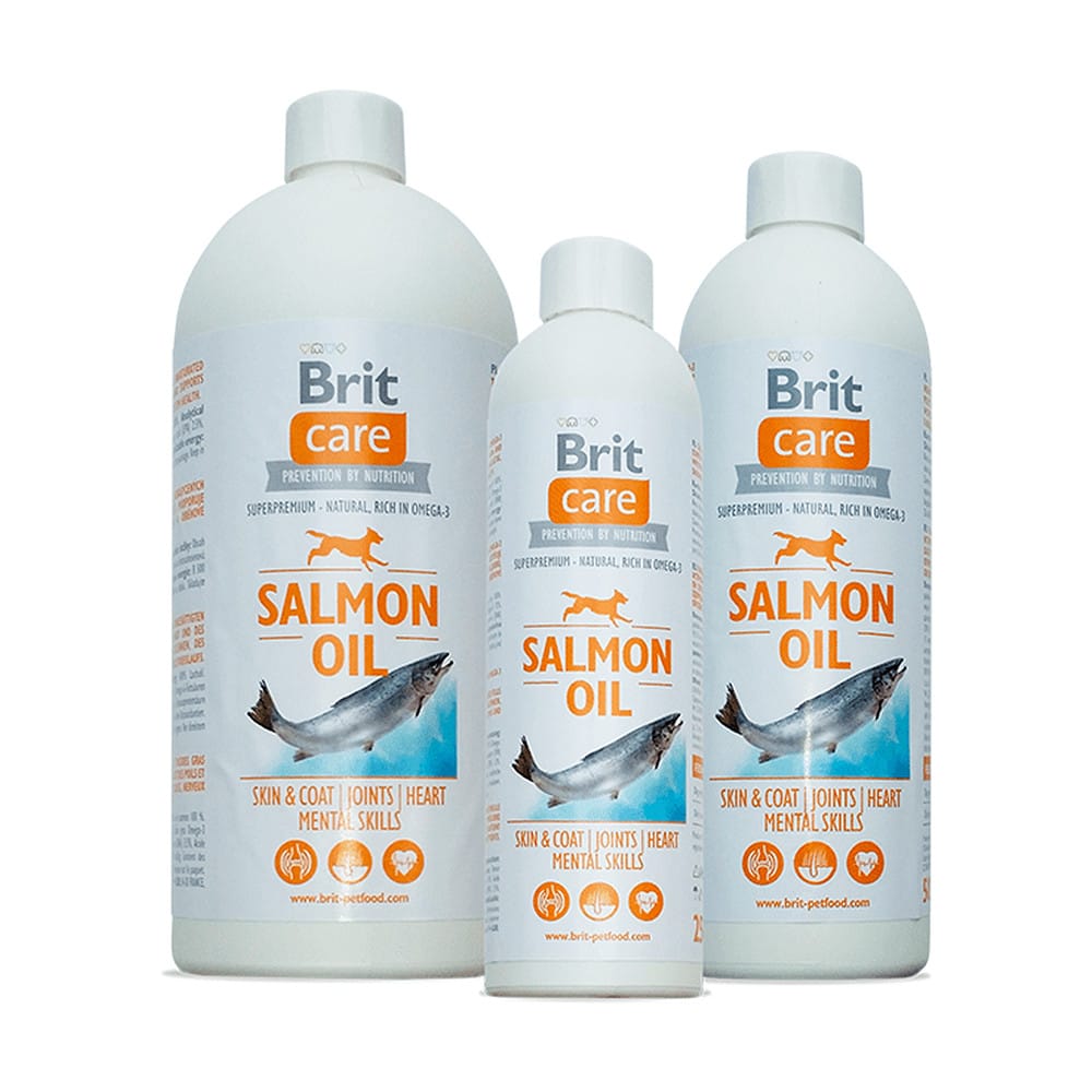 Brit Care lašišų aliejus šunims ir katėms
