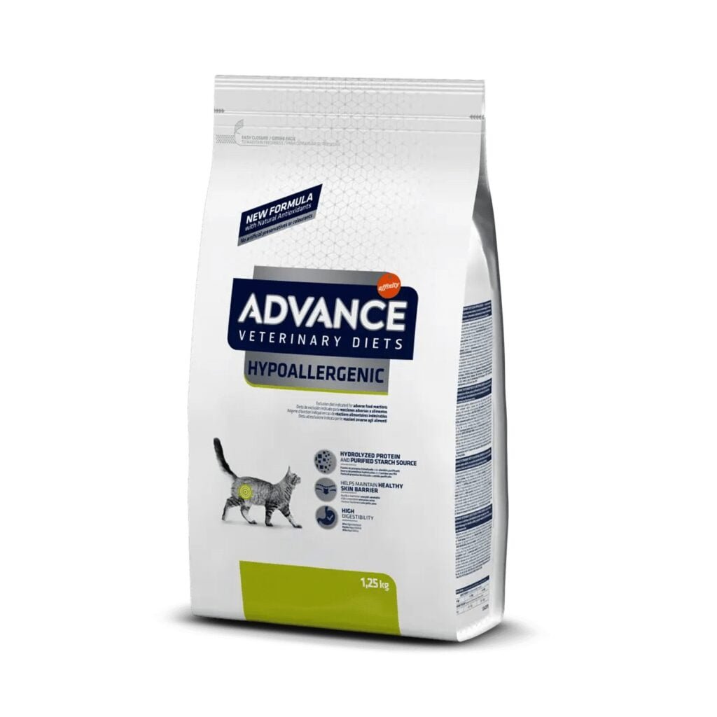 Advance Veterinary Diets Hypoallergenic sausas maistas katėms 1.25 kg