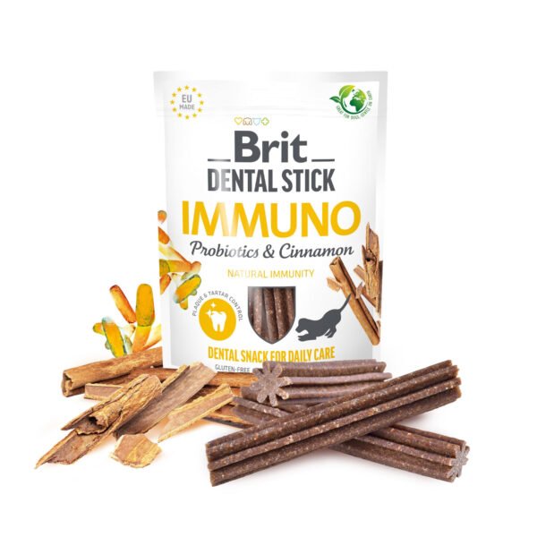 Brit Dental Stick Immuno skanėstai šunims 251 g