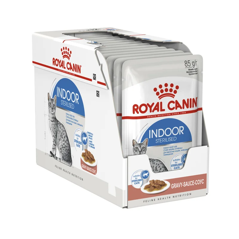 Royal Canin Indoor Sterilised konservai padaže