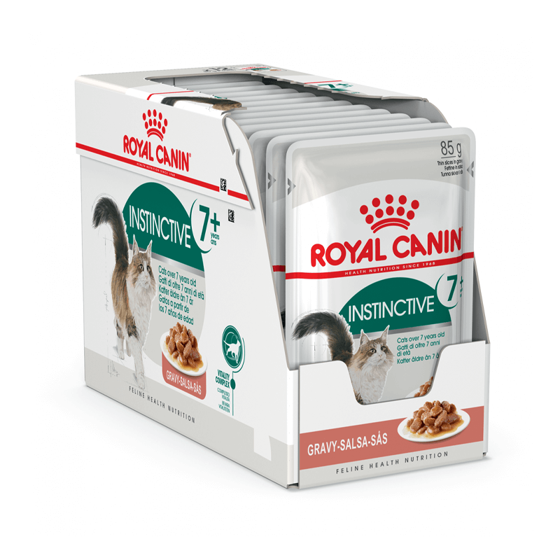 Royal Canin Instinctive 7+ konservai padaže