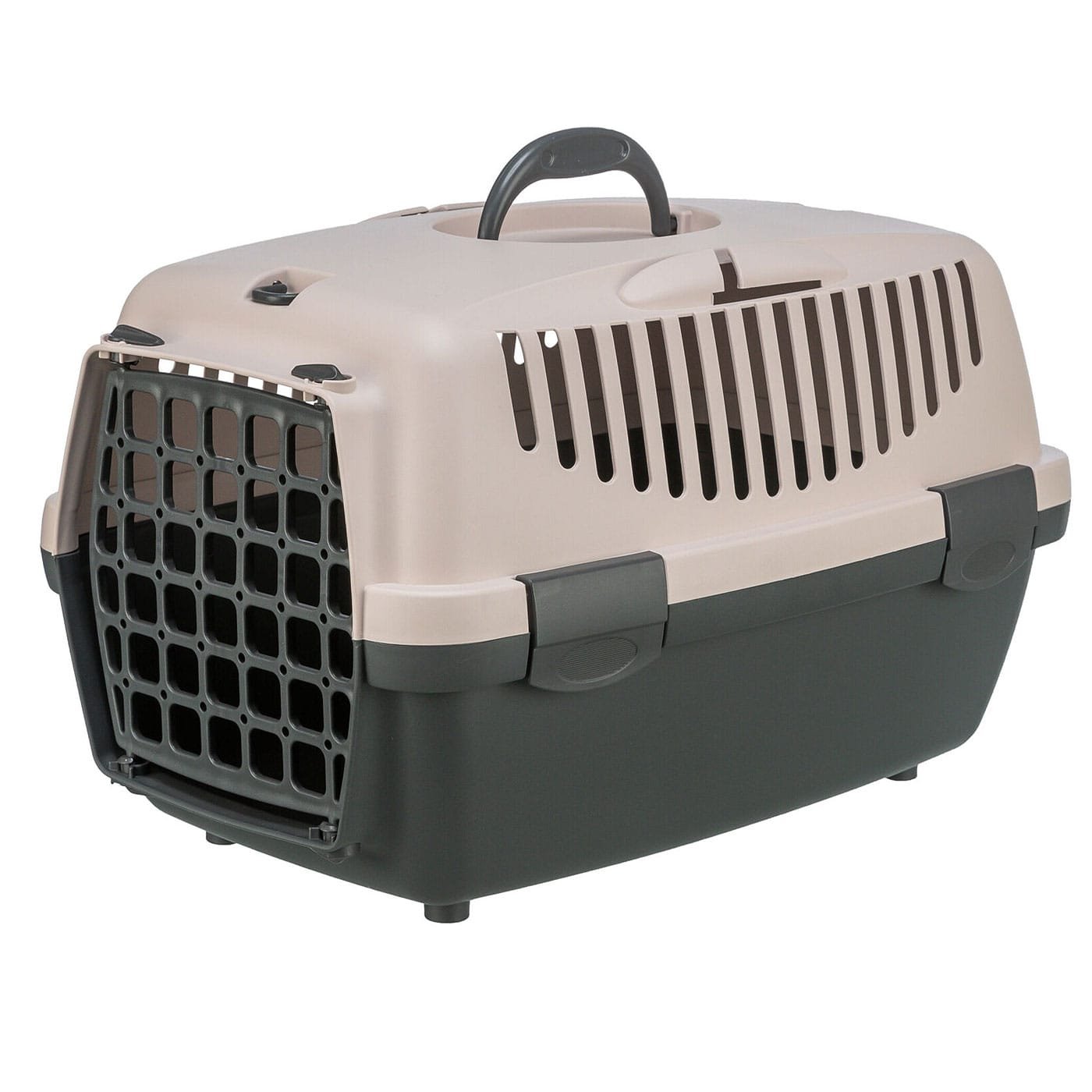 Trixie Capri transportavimo boksas-dėžė augintiniams, XS dydžio, tamsiai pilkas su kremine
