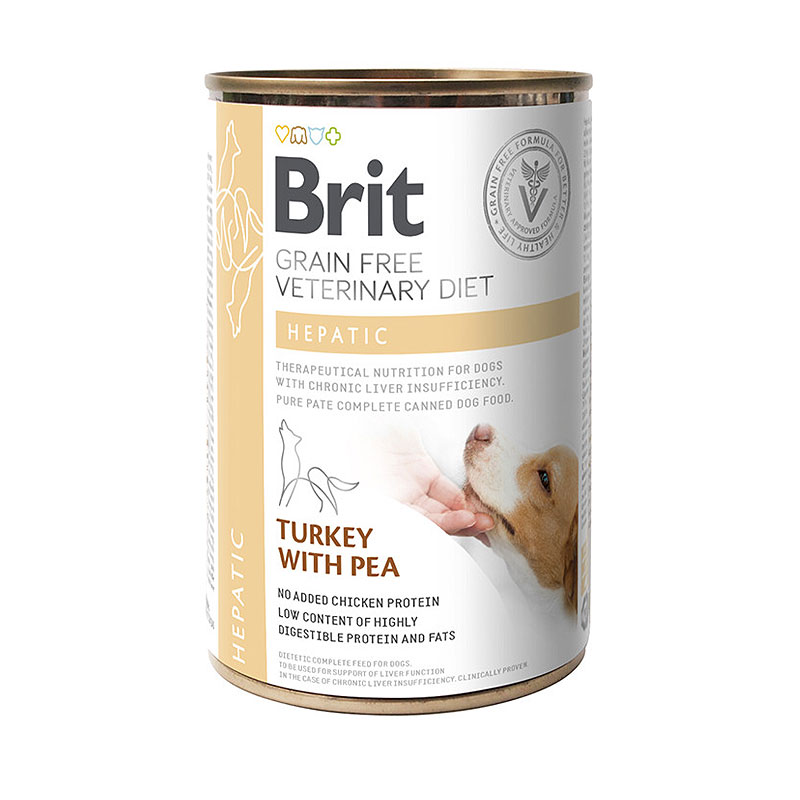 Brit Veterinary Diets Hepatic konservai šunims