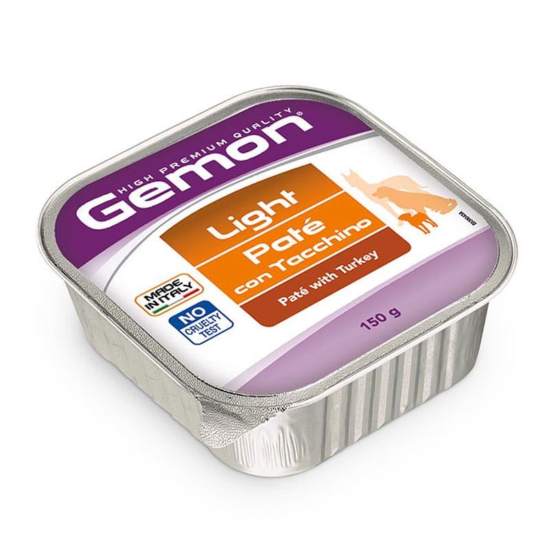 Gemon Adult Light Turkey paštetas šunims 150 g