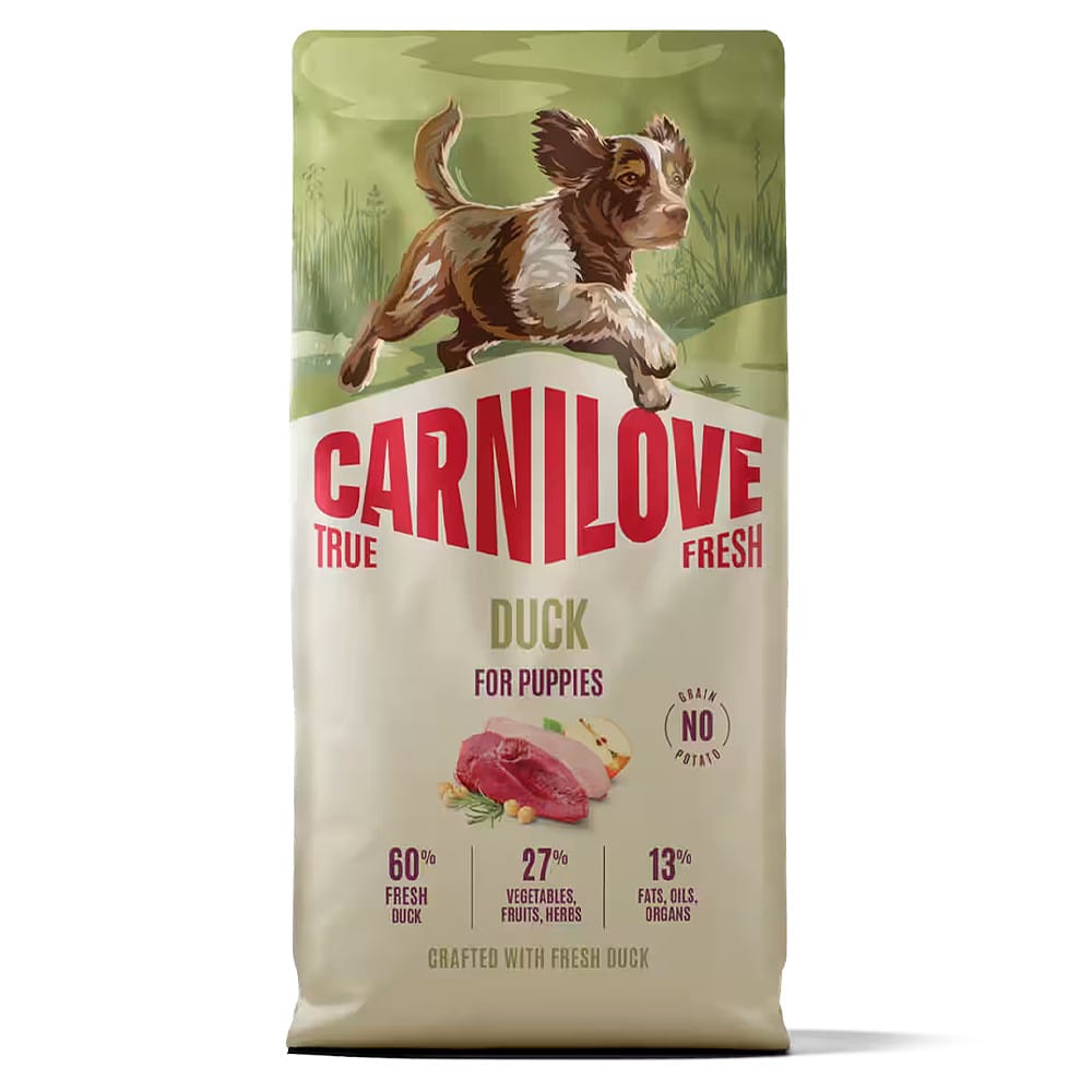Carnilove True Fresh Duck for Puppies sausas maistas šuniukams