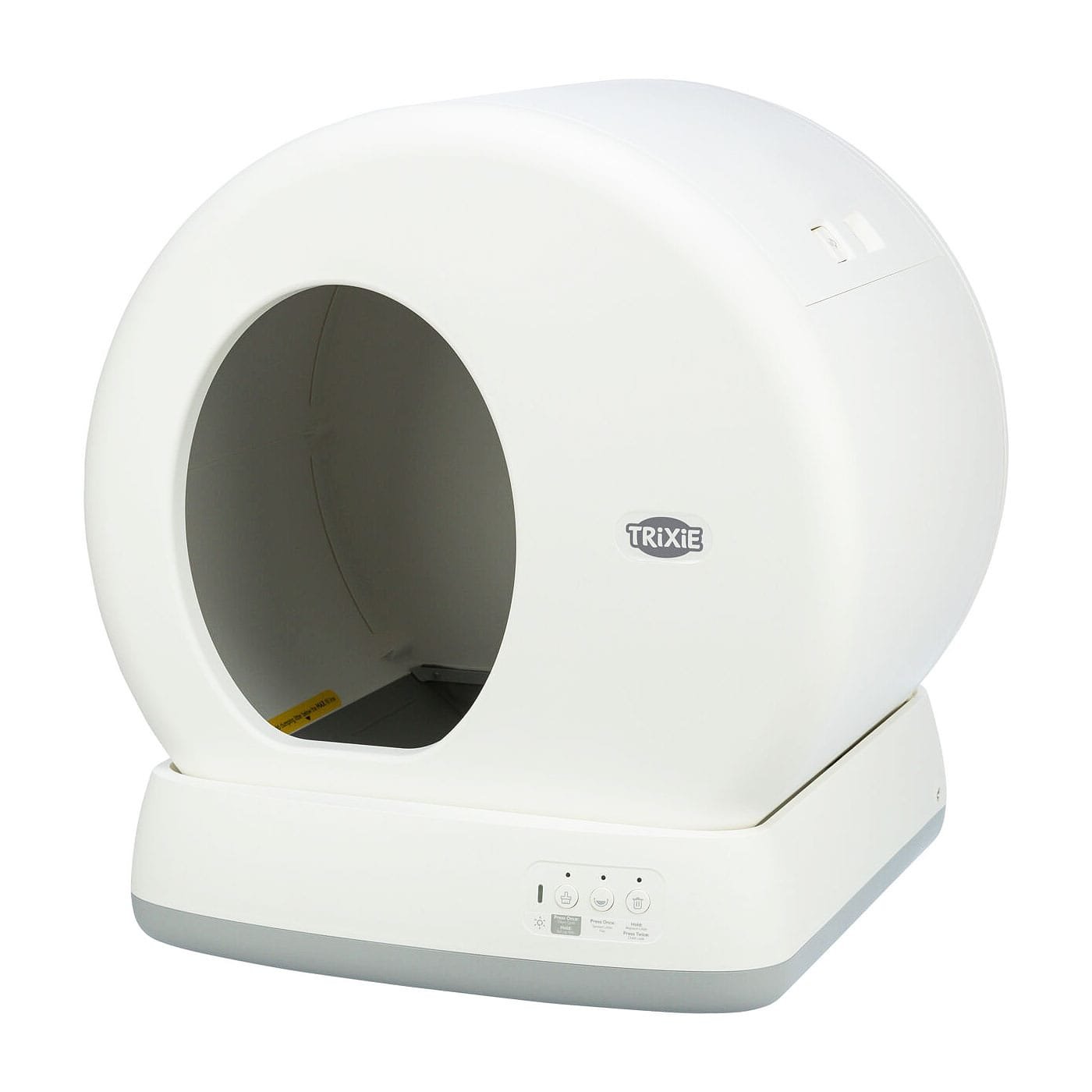 Trixie automatinis kačių tualetas, išmanus-savaime išsivalantis, baltas