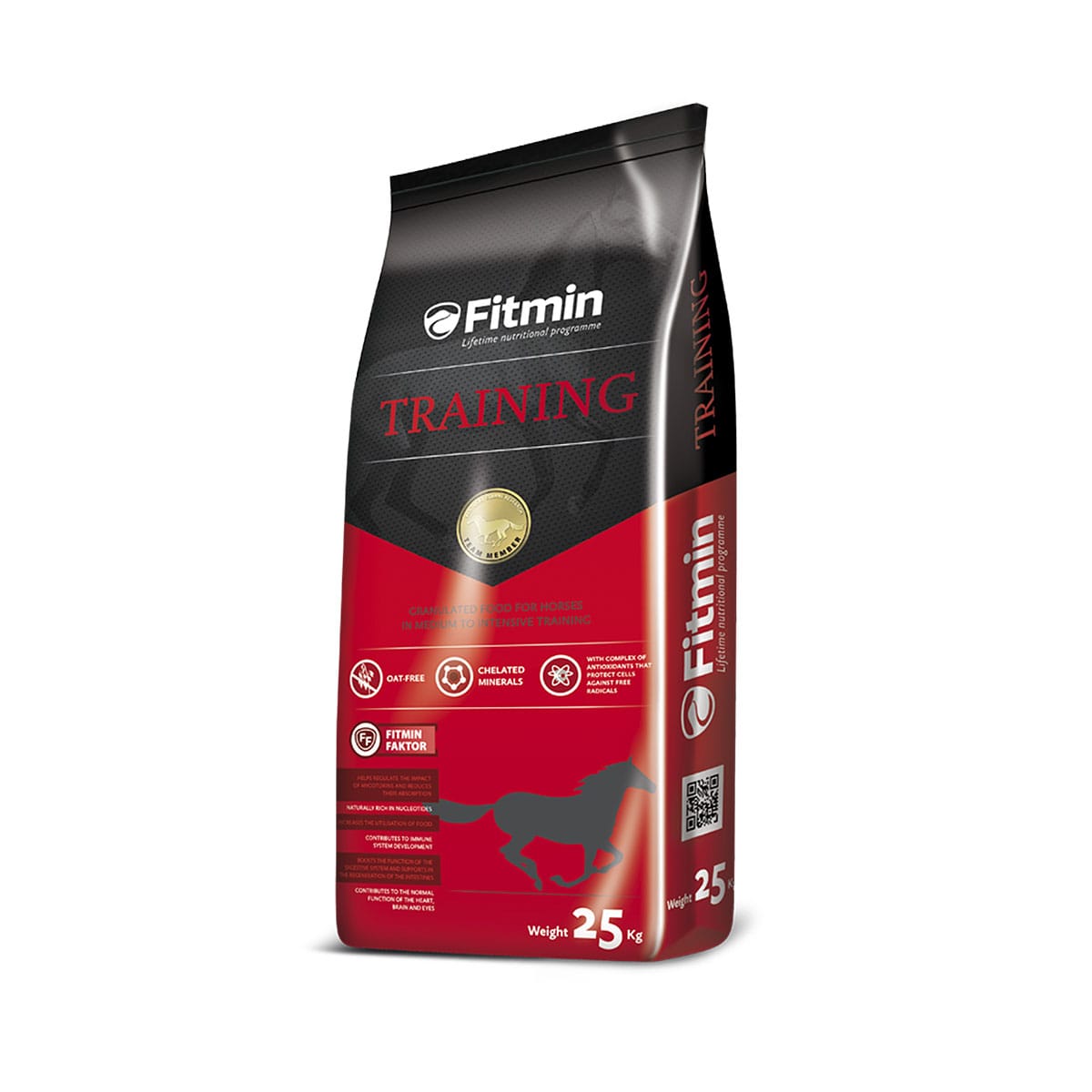 Fitmin Training papildomas pašaras žirgams, 25 kg