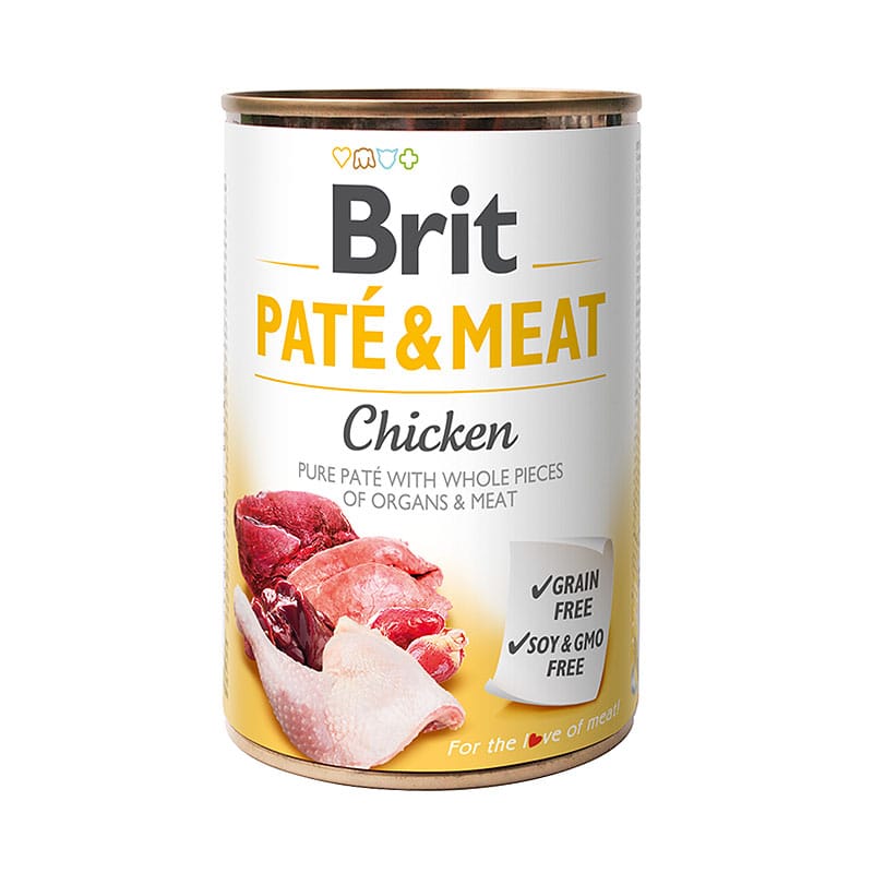 Brit Care Pate & Meat Chicken paštetas šunims