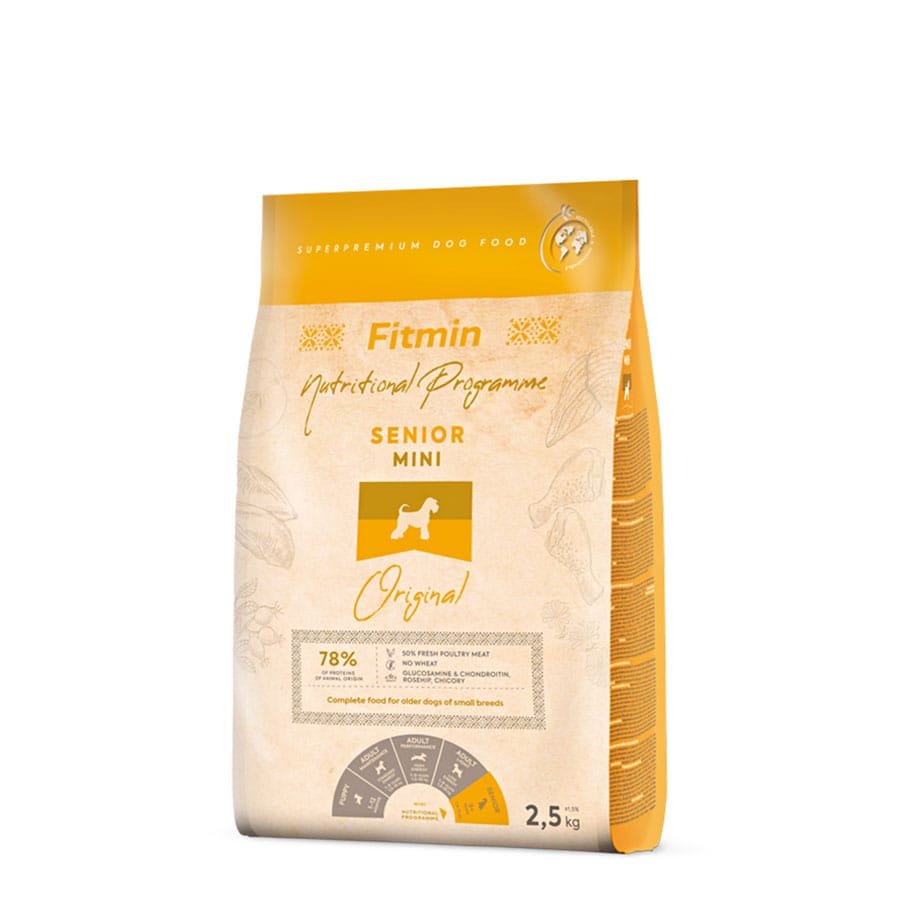 Fitmin Mini Senior sausas maistas šunims 2.5 kg