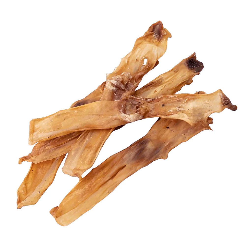 Real Dog natūralios džiovintos triušio ausys, skanėstas šunims, 100 g