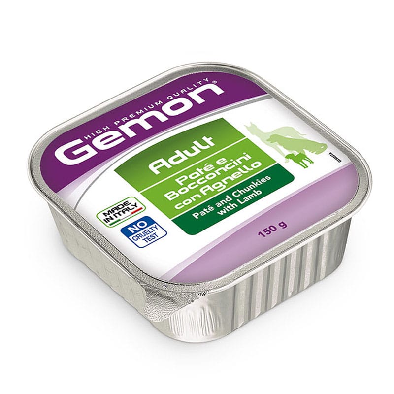 Gemon Adult Lamb paštetas šunims 150 g