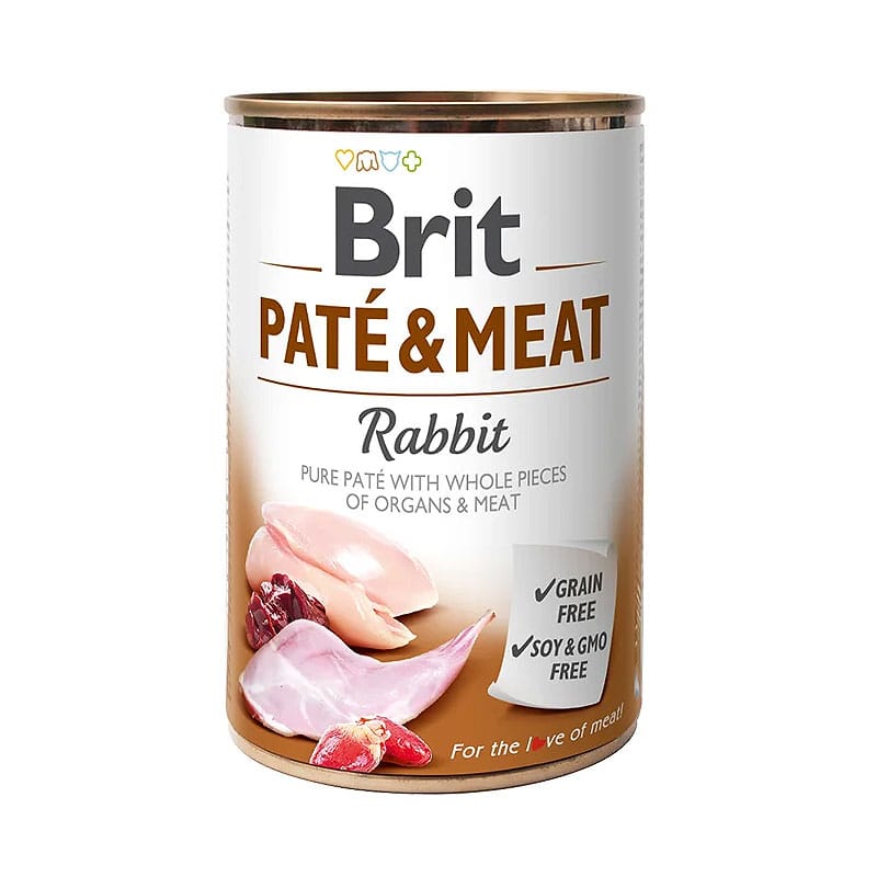 Brit Care Pate & Meat Rabbit paštetas šunims