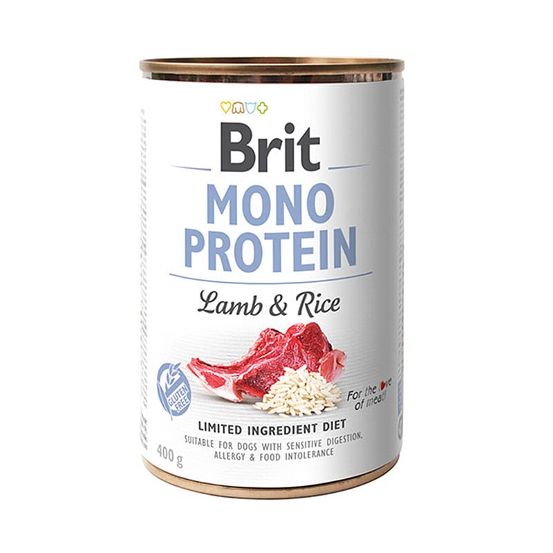 Brit Care Mono Protein Lamb & Rice konservai šunims