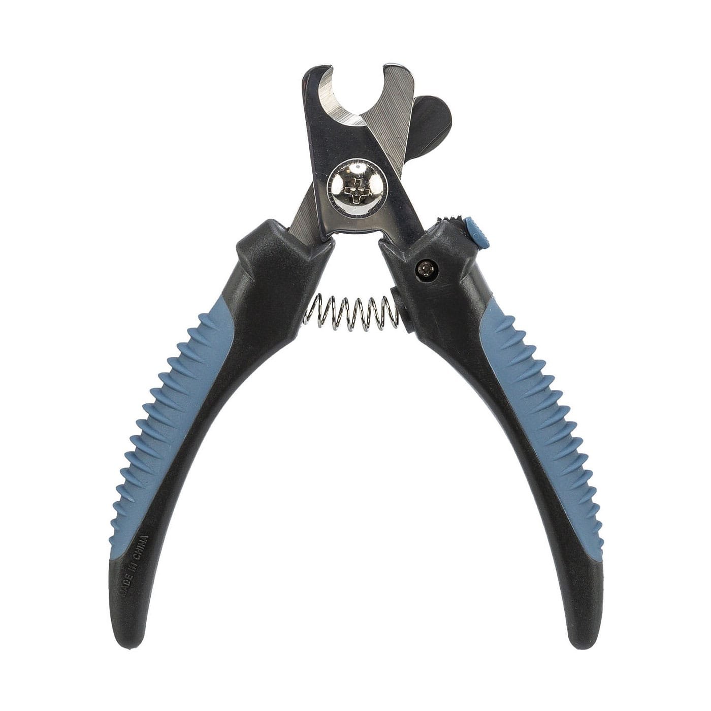 Trixie žirklės nagams, su nerūdijančio plieno ašmenimis, šunims, katėms, paukščiams ir kitiems smulkiems gyvūnams, mėlynos su juodu