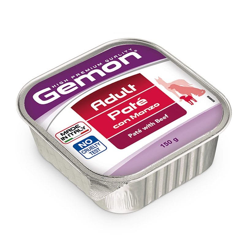 Gemon Adult Beef paštetas šunims 150 g