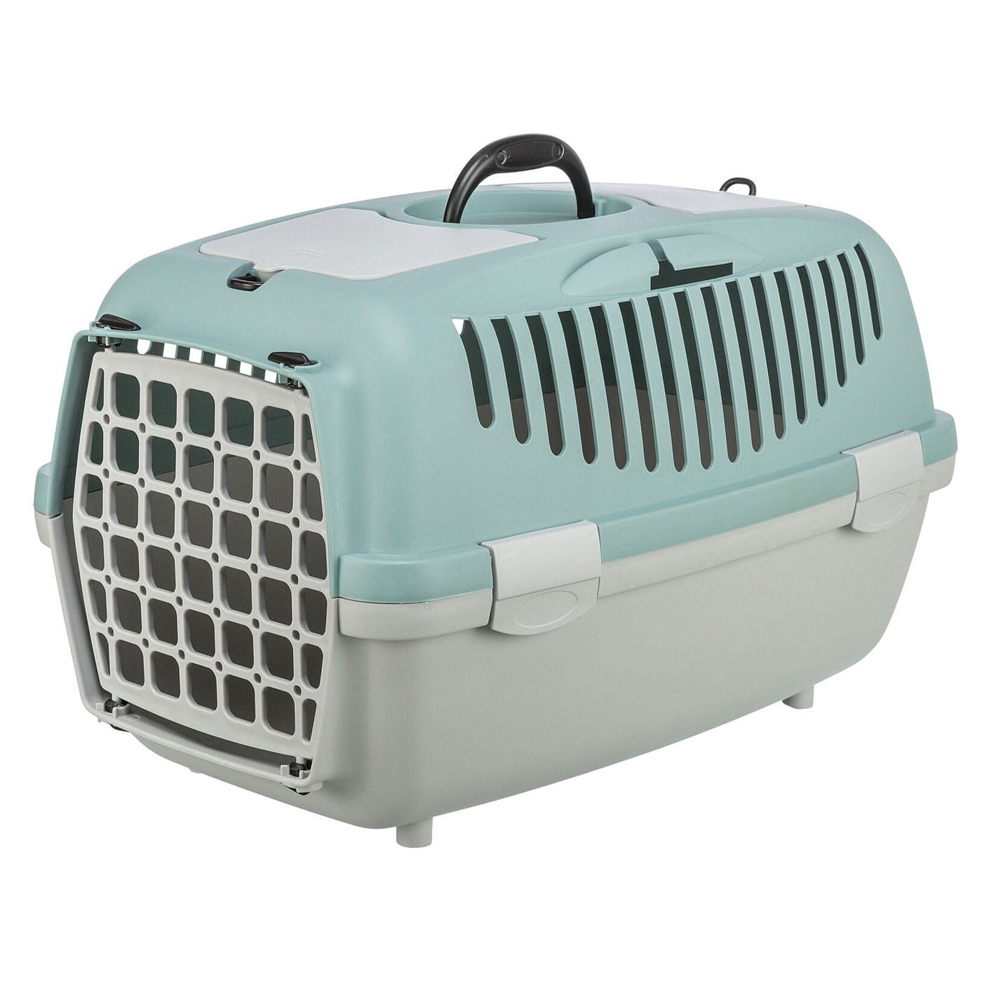 Trixie Capri transportavimo boksas-dėžė augintiniams, XS-S dydžio, šviesiai pilkas su mėtiniu