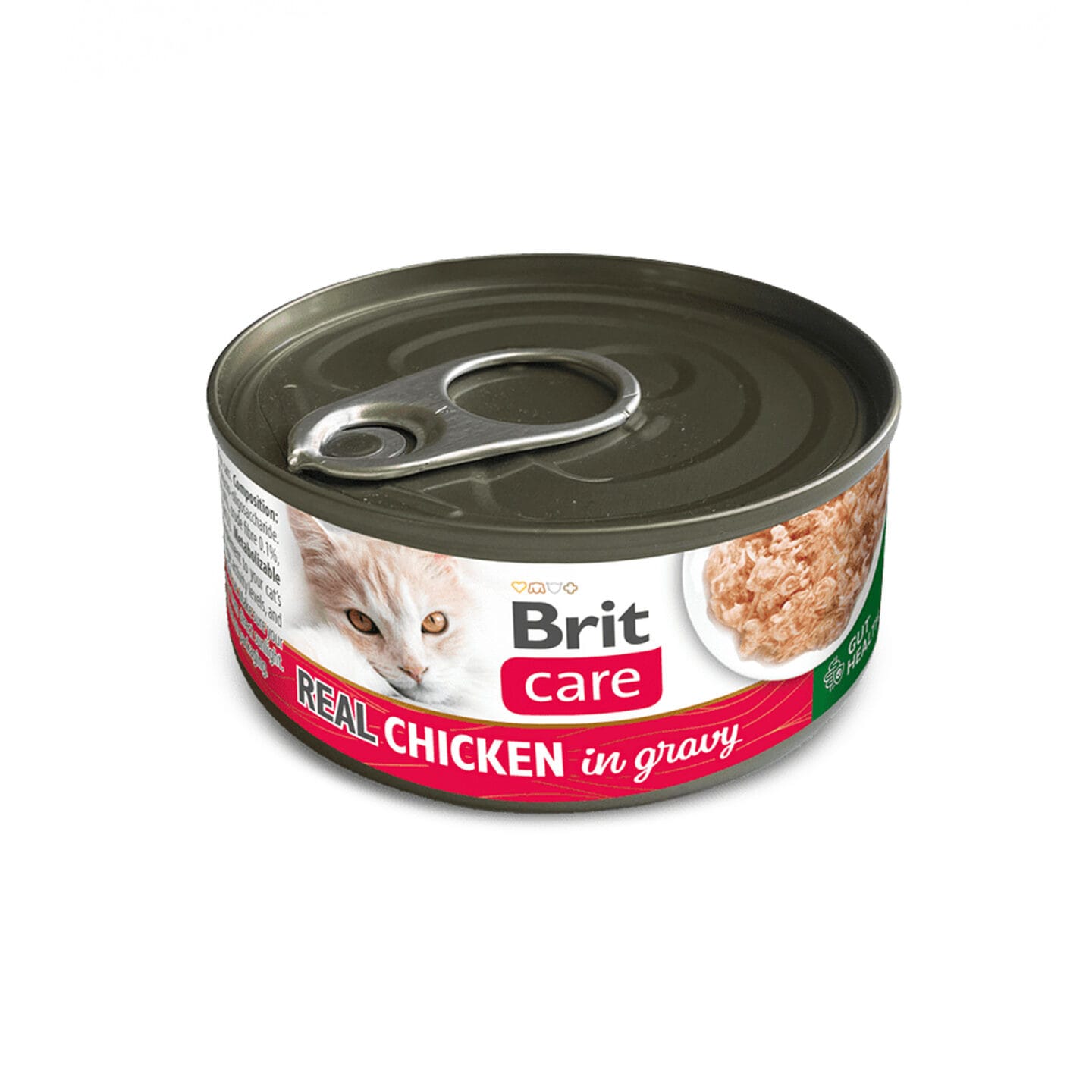 Brit Care Real Chicken konservai katėms padaže, 80 g
