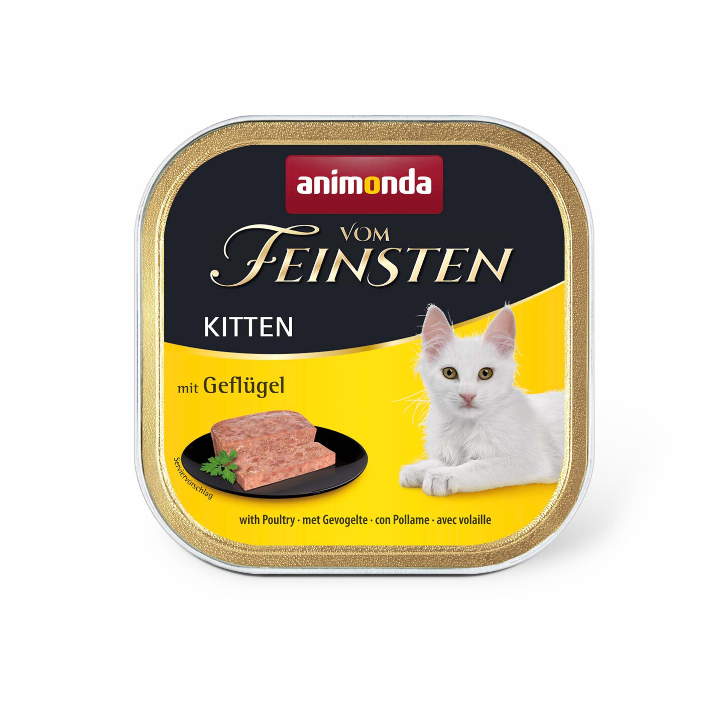 Animonda Vom Feinsten Kitten Kassikonserv kassipoegadele linnulihaga 100 g