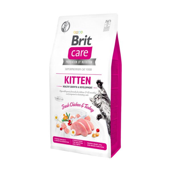 Brit Care Kitten Healthy Growth sausas maistas kačiukams