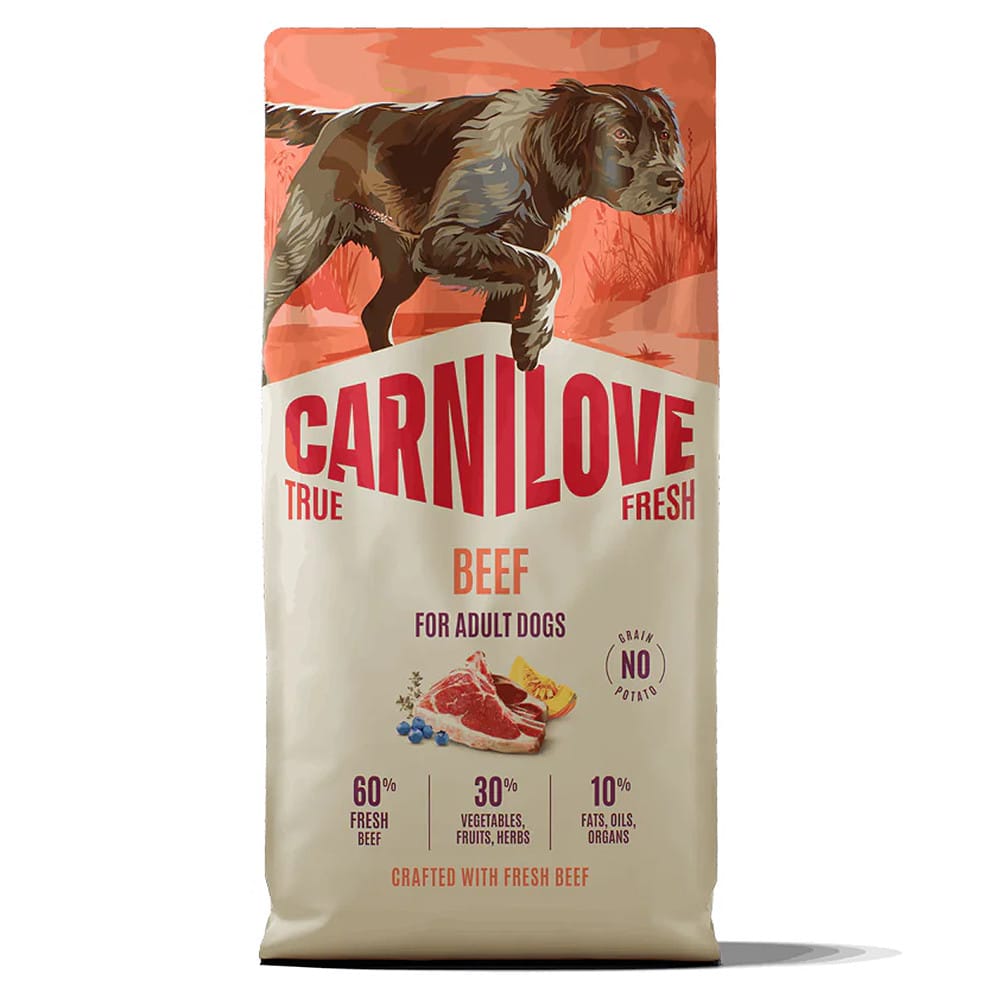 Carnilove True Fresh Beef sausas maistas šunims