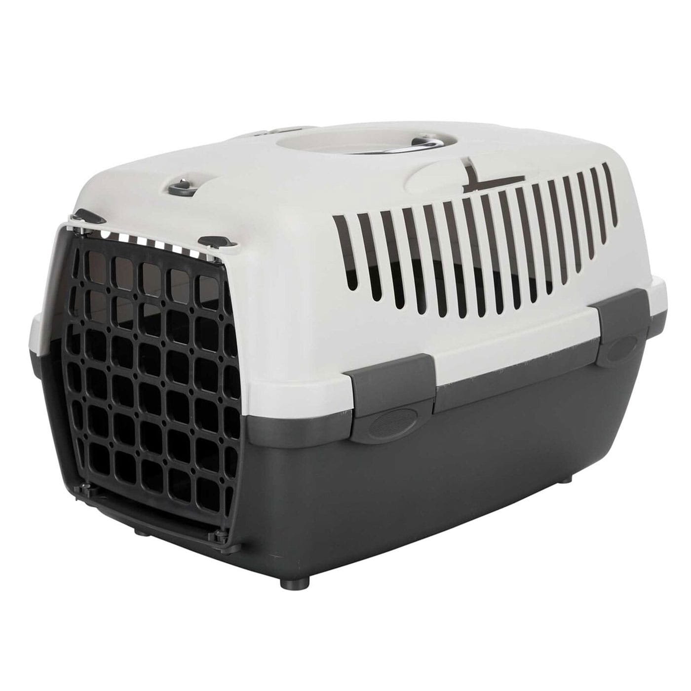 Trixie Capri transportavimo boksas-dėžė augintiniams, XS dydžio, pilkas su šviesiai pilku