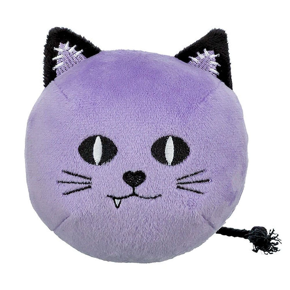 Trixie minkštas žaislas šunims katinas ralfis, cypsi, violetinis