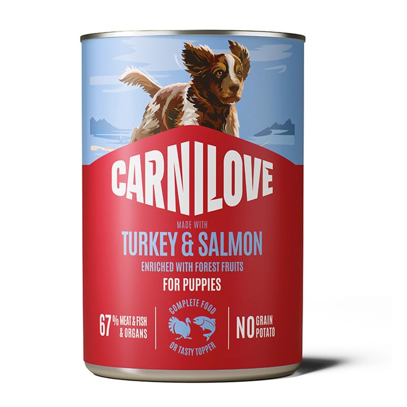 Carnilove Turkey & Salmon for Puppies paštetas šuniukams