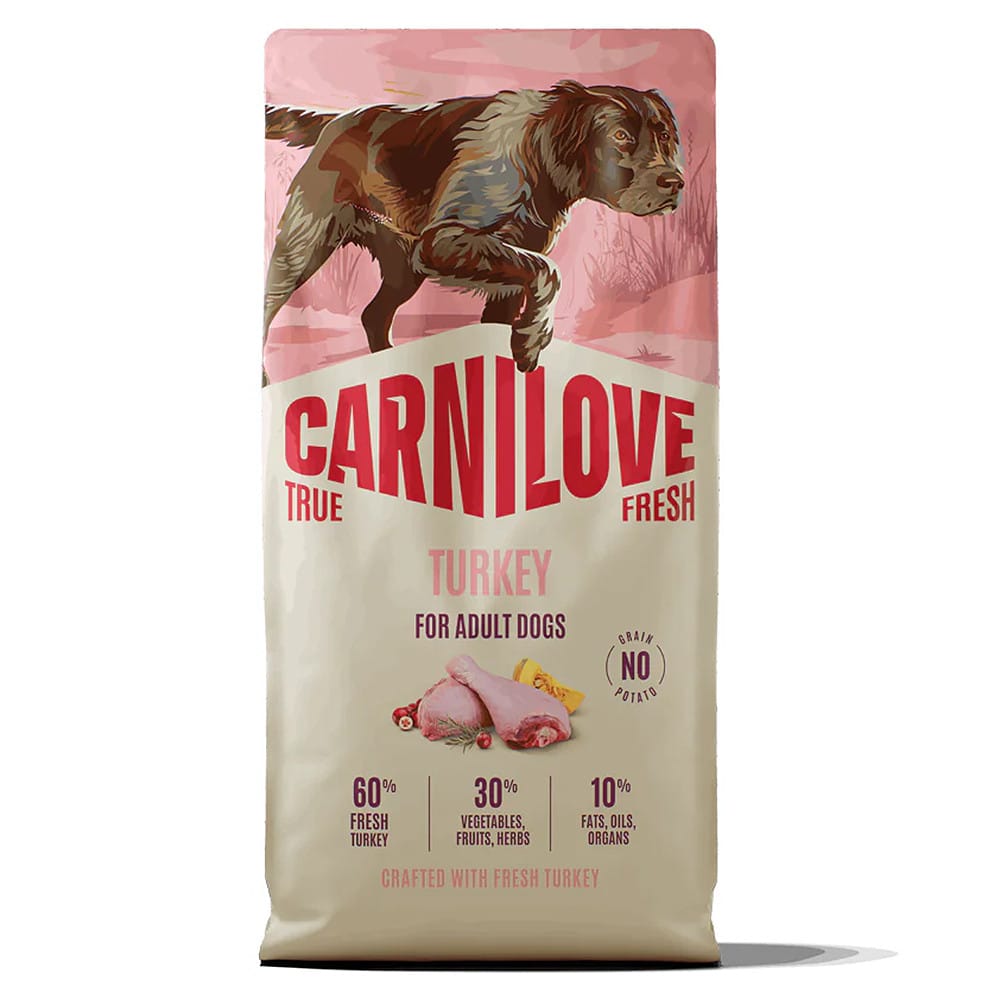Carnilove True Fresh Turkey kuivtoit koertele
