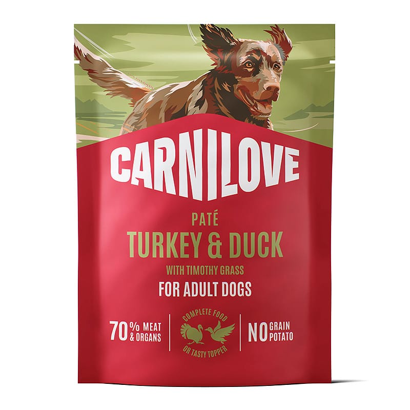 Carnilove Turkey & Duck paštetas šunims, 300 g