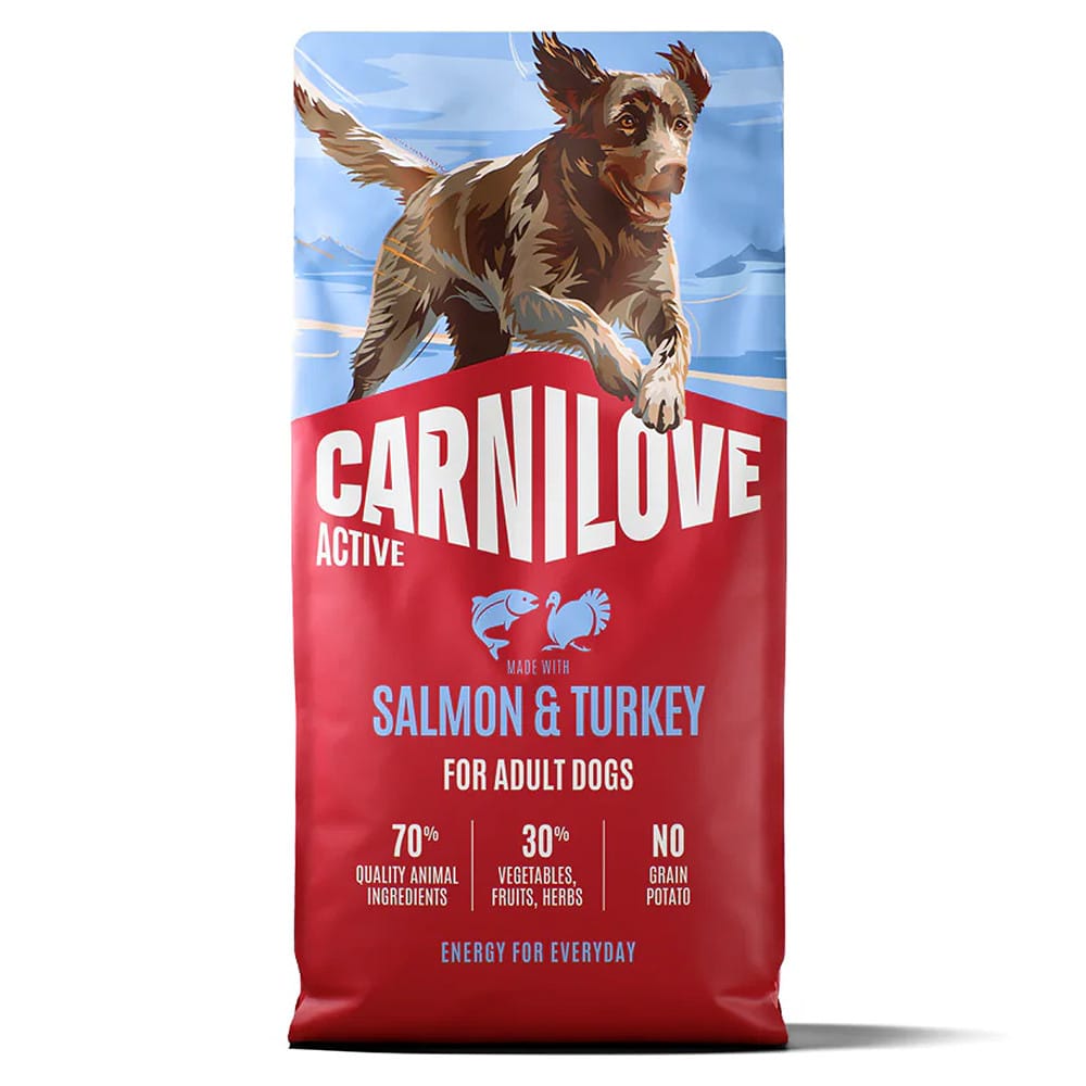 Carnilove Active Adult Salmon & Turkey sausas maistas šunims