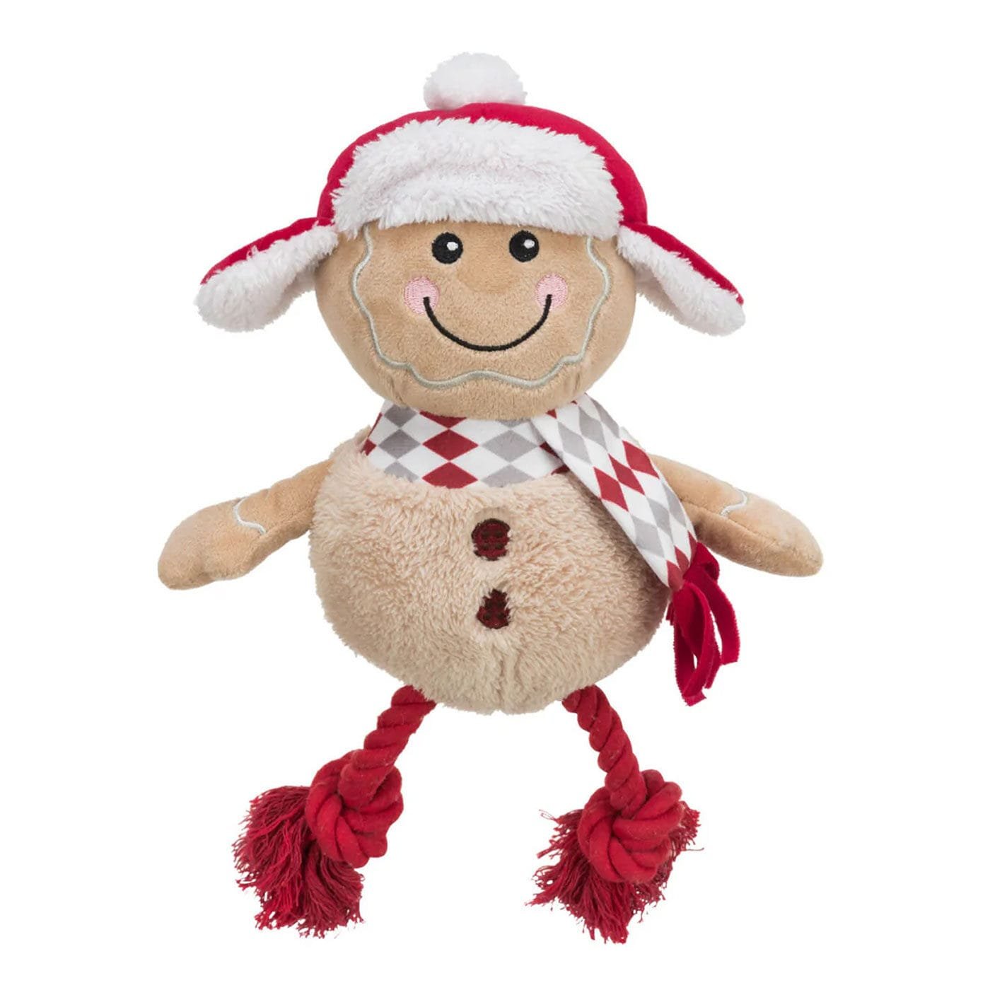 Trixie minkštas žaislas šunims meduolis, cypsi, rudas