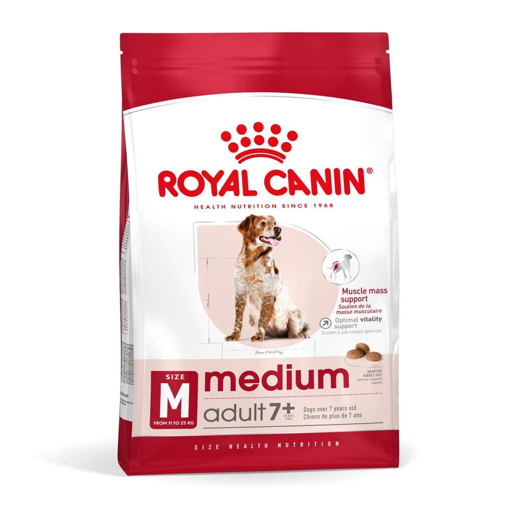 Royal Canin Medium Adult 7+ sausas maistas šunims