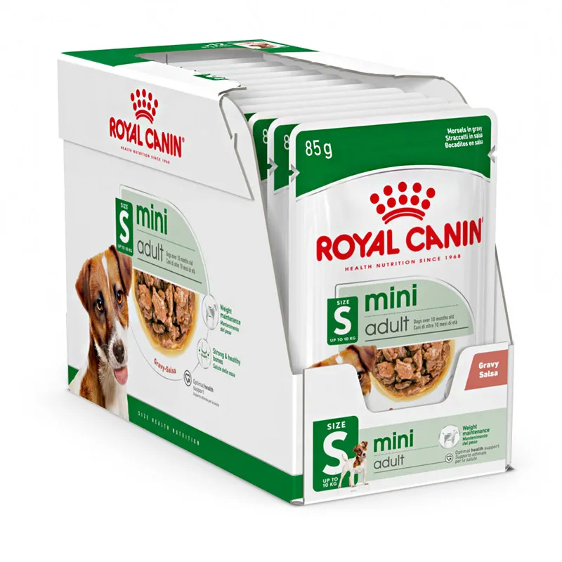 Royal Canin Mini Adult konservai šunims padaže – Zooprekes24
