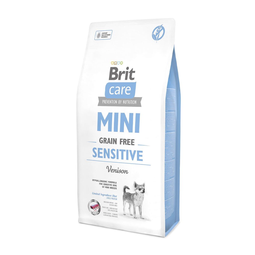 Brit Care Mini Sensitive sausas maistas šunims