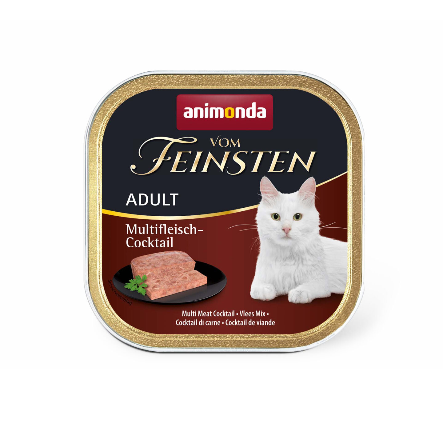 Animonda Vom Feinsten Adult konservai katėms su įvairia mėsa 100 g