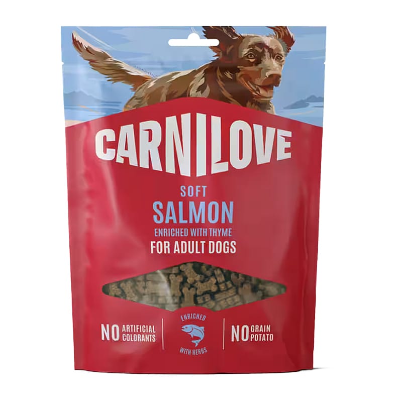 Carnilove Soft Salmon with Thyme skanėstai šunims, 200 g